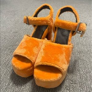 fuzzy platform mary janes